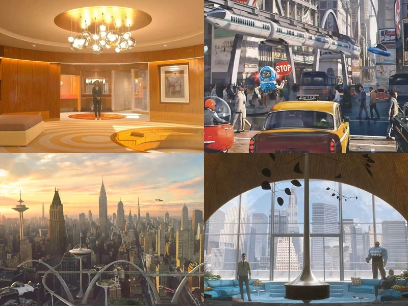 Artes conceituais do Quarteto Fantástico