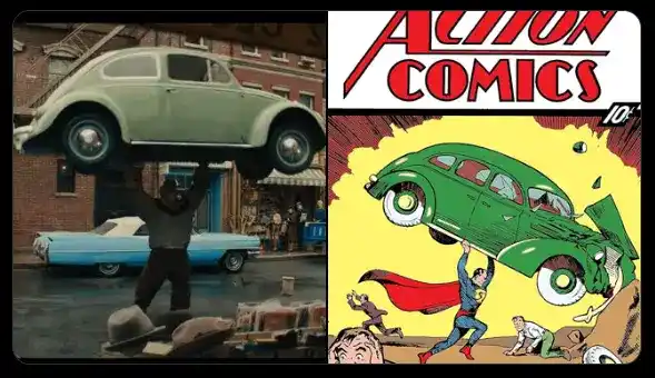 Referência Superman Quarteto Fantástico