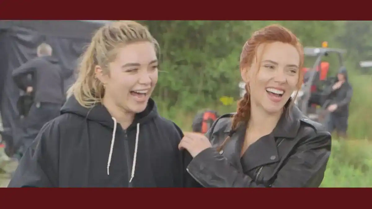 'Sinto falta dela', diz Florence Pugh sobre Scarlett Johansson