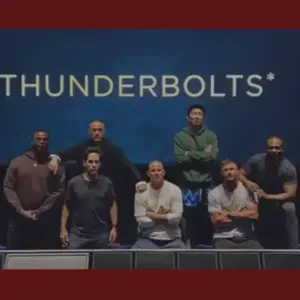 Elenco de Vingadores: Doomsday assiste Thunderbolts* em foto inédita