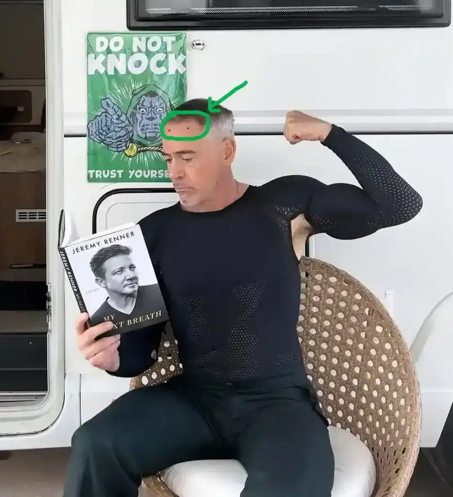 Robert Downey Jr. nos sets de Vingadores: Doomsday