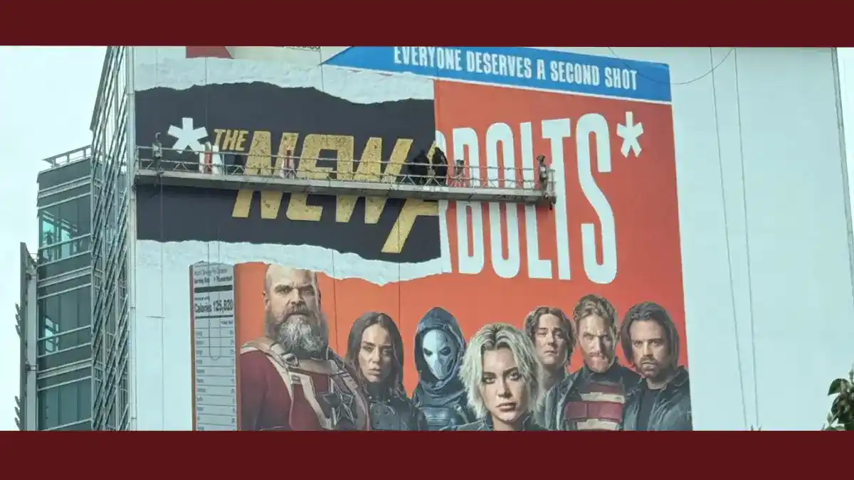 Thunderbolts*: Marvel muda outdoor com o verdadeiro nome do filme