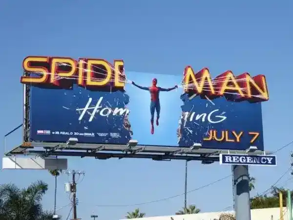 Banner espetacular de Homem-Aranha: De Volta ao Lar
