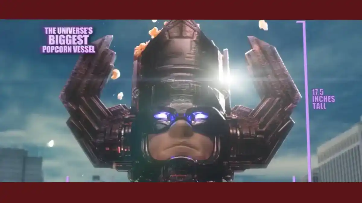 Quarteto Fantástico: Galactus ganha balde de pipoca incrível