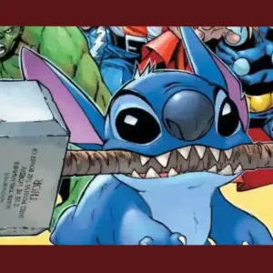 Stitch é digno do Mjolnir em nova capa variante da Marvel Comics