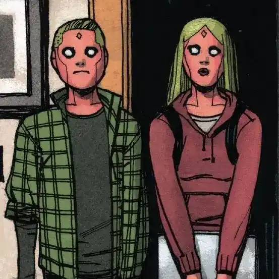 Vin e Viv (os filhos sintetoides de Visão)