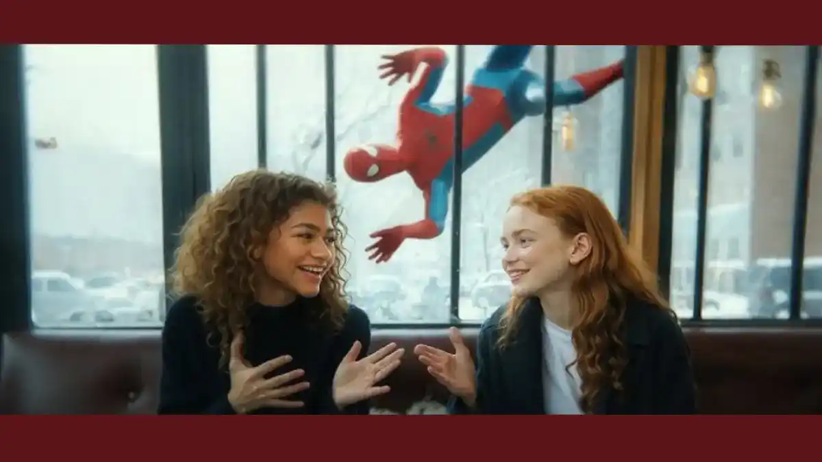 Filmando Homem-Aranha: Um Novo Dia, Sadie Sink aparece de cabelo ruivo