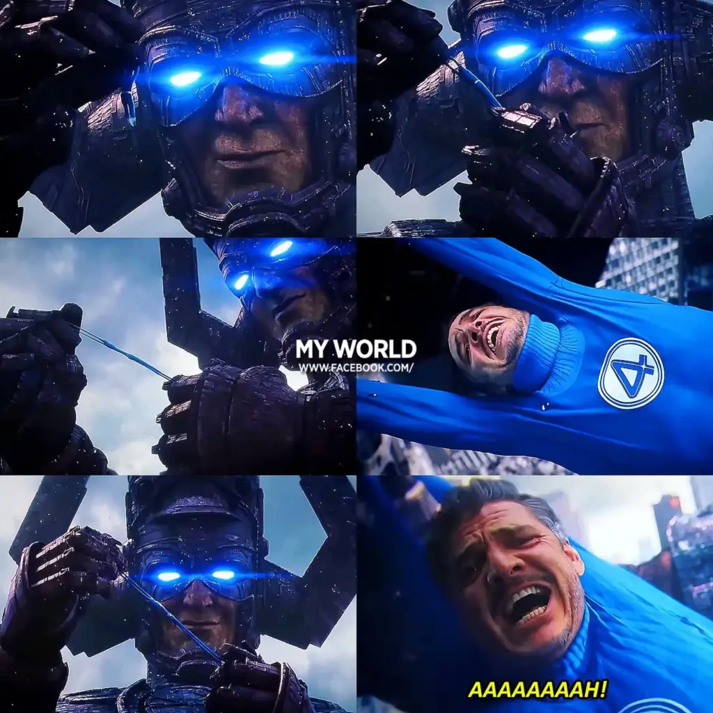 Reed Richards vs Galactus