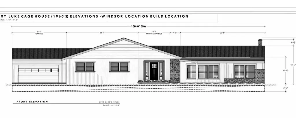 vingadores 5 luke cage house imagem set