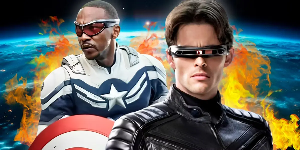 vingadores 5 luta ciclope e capitão américa