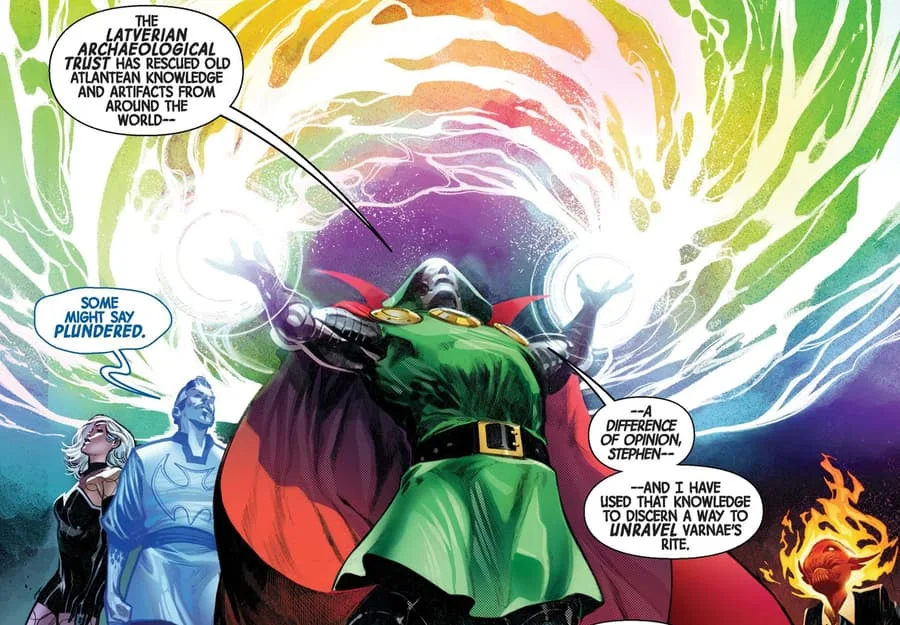 Doutor Destino e uso de magia