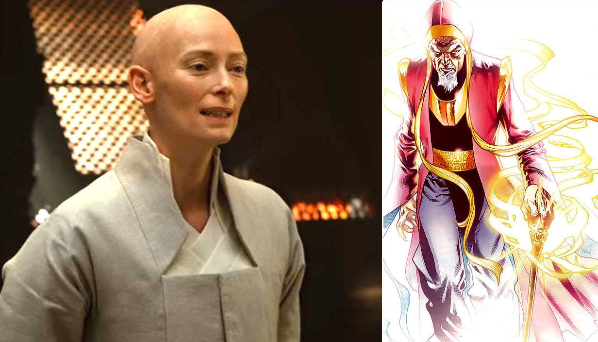 vingadores tilda swinton a anciã da marvel