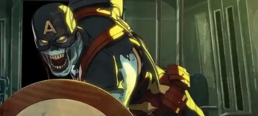 Capitão América morto-vivo em Marvel Zumbis