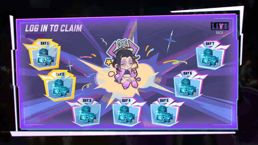 1500 Unidades Login Diário