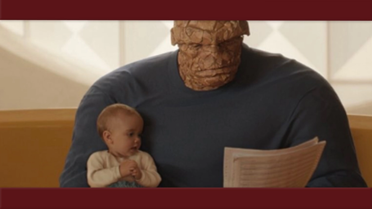 Surpresa: o bebê do Quarteto Fantástico não foi feito de CGI