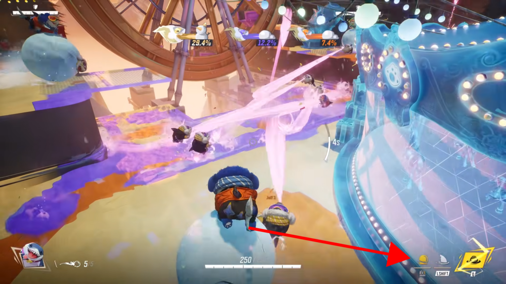 evento Festival de Inverno Jeff Marvel Rivals natal habilidade bola de neve