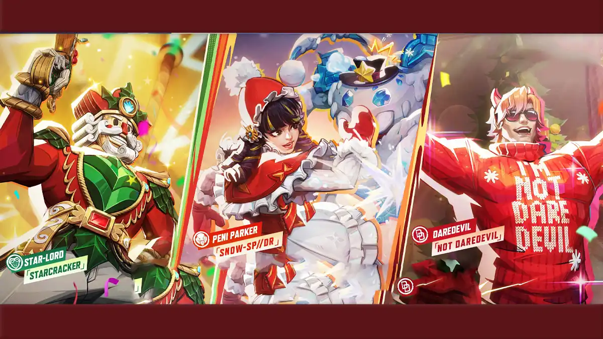 SKins Natal Marvel Rivals legadodamarvel