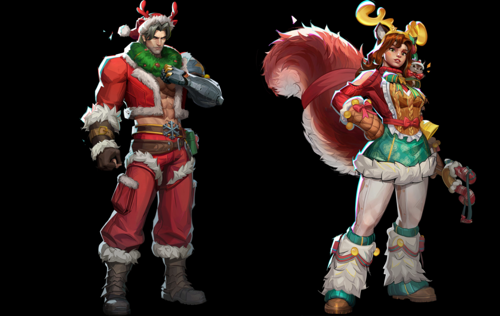 Skins horriveis do Soldado Invernal e Garota Esquilo Marvel Rivals