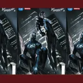 superman e homem aranha black suit legadodamarvel