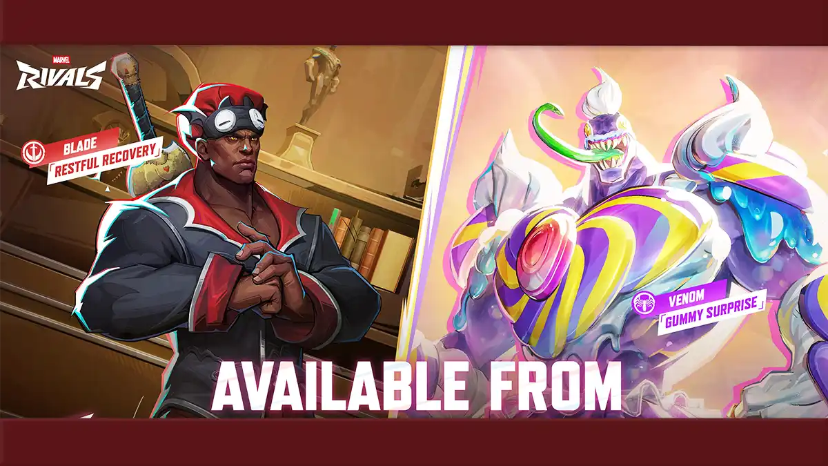 Skins Venom e Blade legadodamarvel