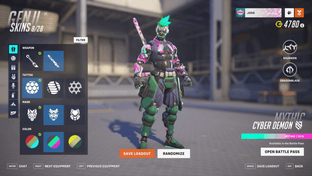 Skin do Genji