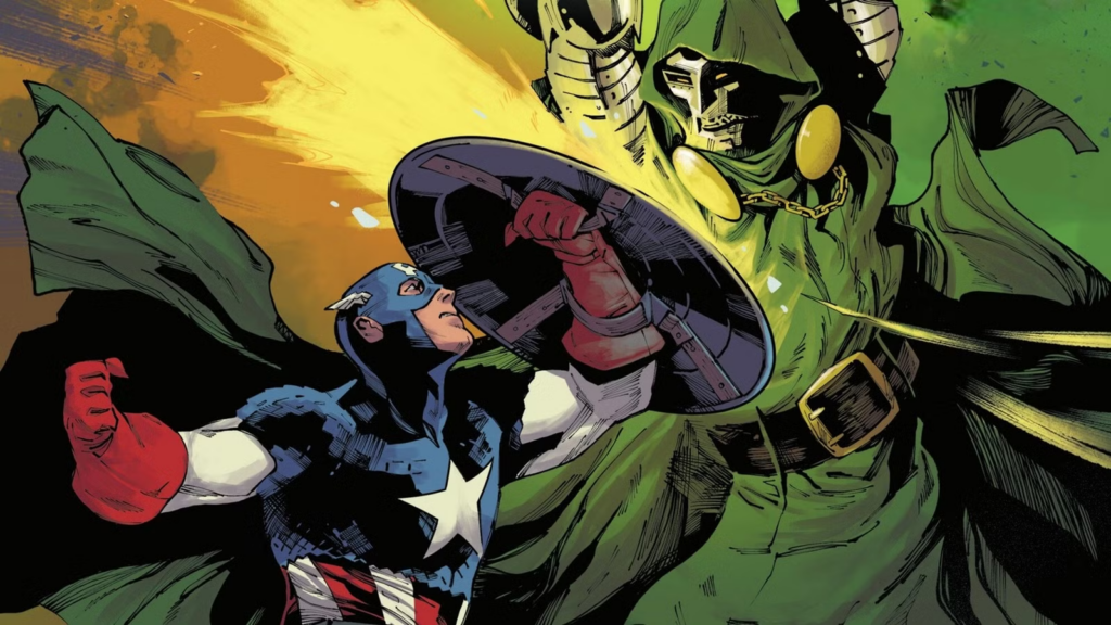 Capitão America vs Dr Destino