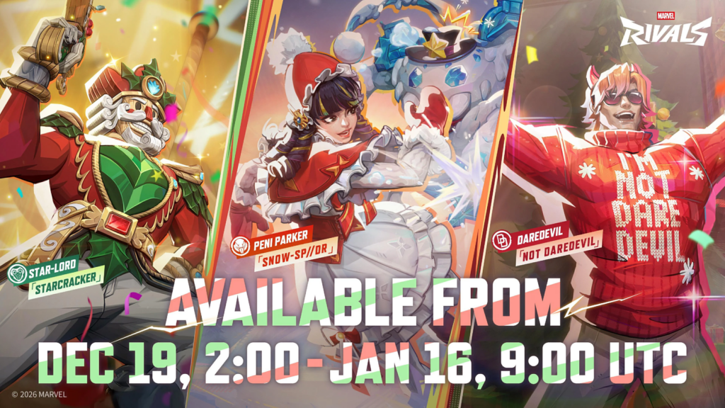 Marvel Rivals skins de evento