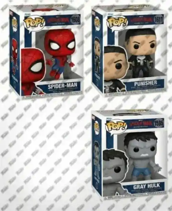 Funko Pops de Homem-Aranha 4