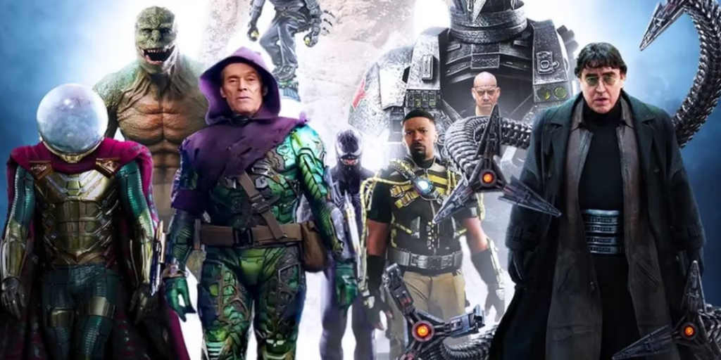 Homem-Aranha e Demolidor MCU Vilões