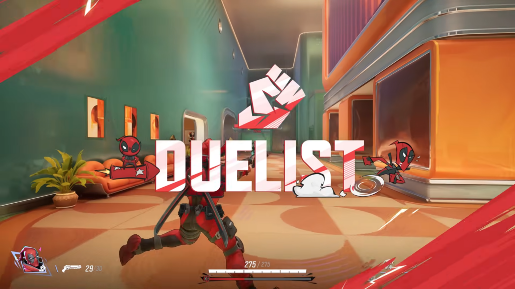 Deadpool – Herói Marvel Rivals Duelista