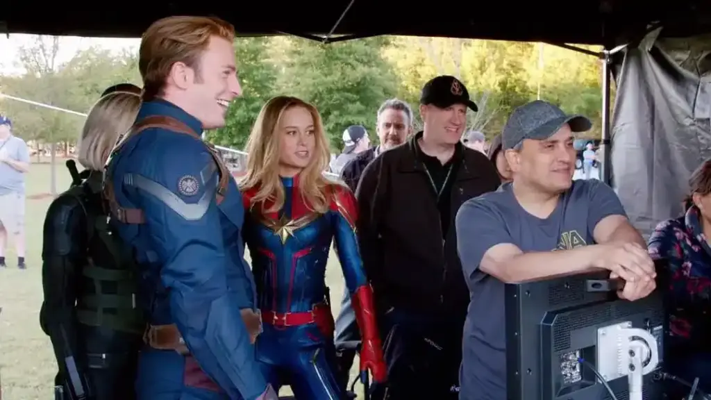 Brie Larson nos sets de Vingadores: Ultimato