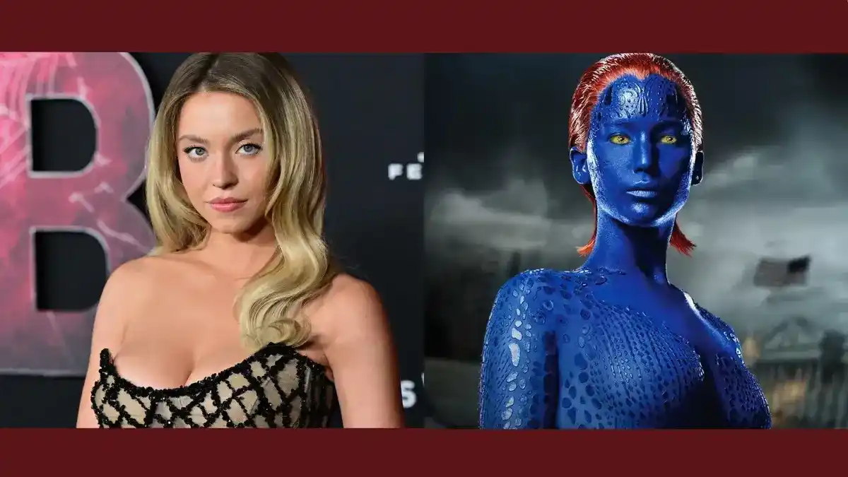Sydney Sweeney surge como a Mística de X-Men em imagem de tirar o fôlego