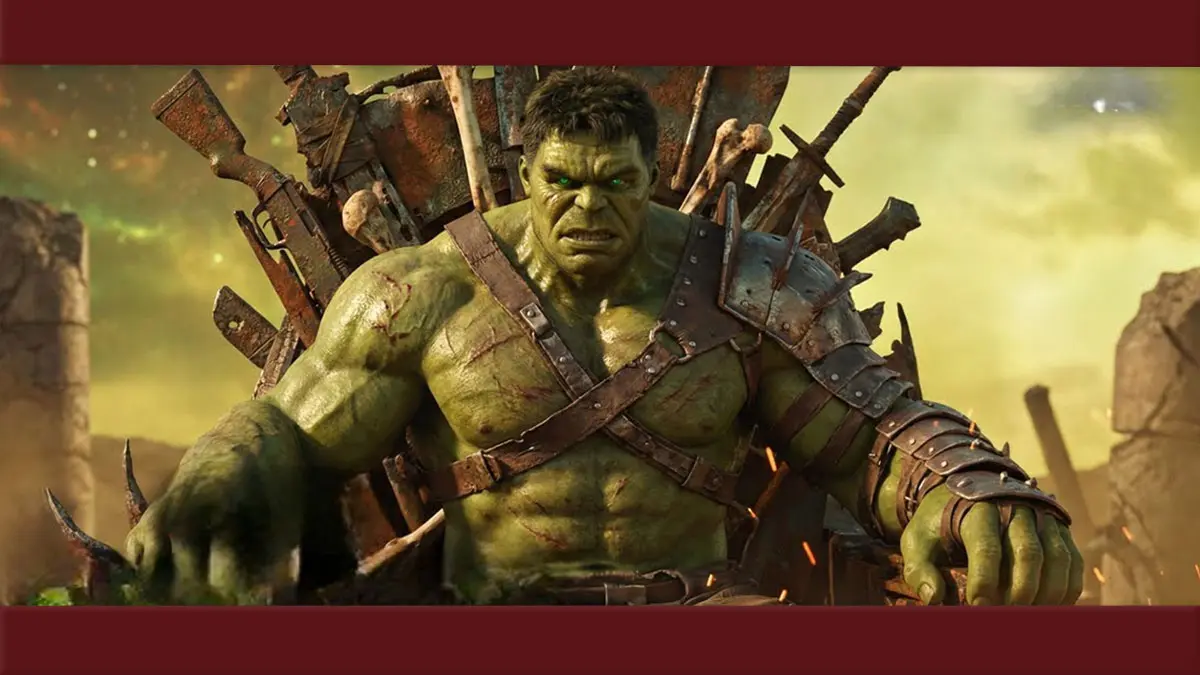 Vingadores: Guerras Secretas: Vaza imagem do Hulk com novo visual surpreendente