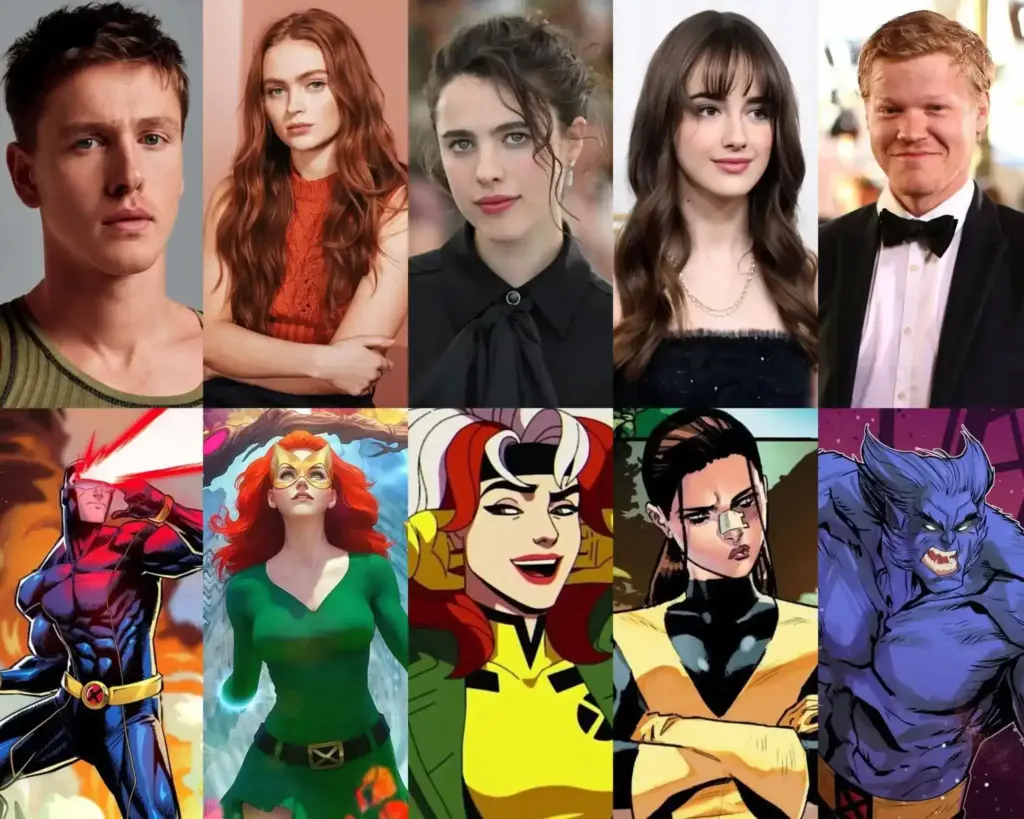 Provável elenco dos X-Men.