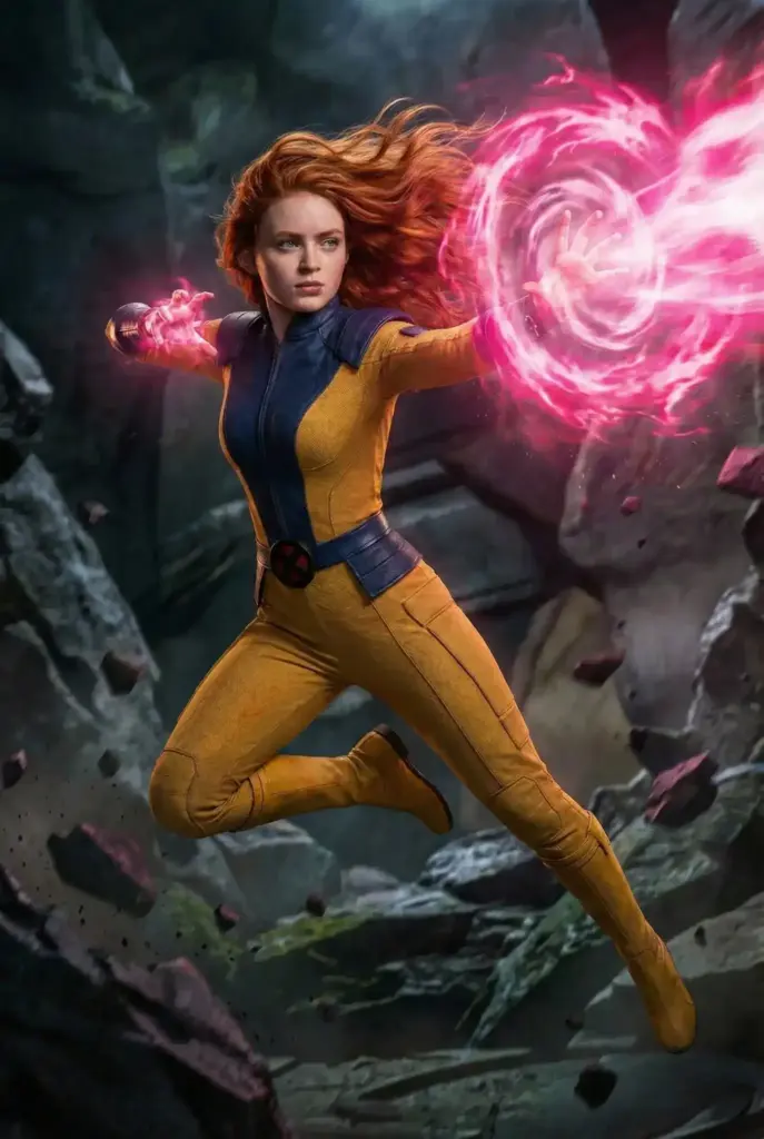 Jean Grey de Sadie Sink