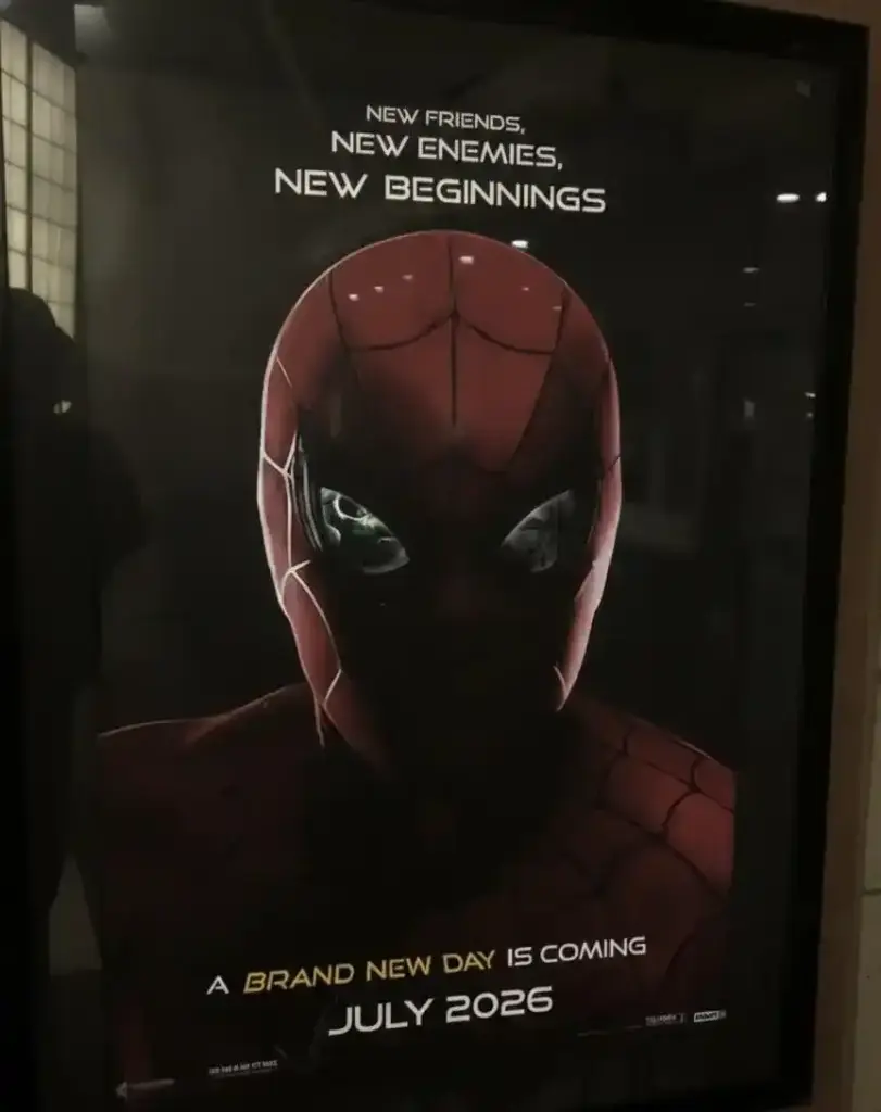 Suposto pôster de Homem-Aranha 4