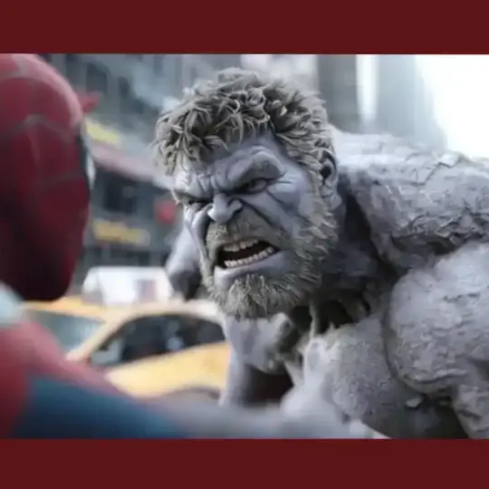 Homem-Aranha 4 Produto oficial de 'Um Novo Dia' revela nova imagem do Hulk Cinza