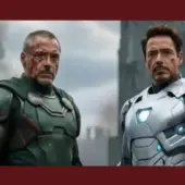 Vingadores Doomsday - Novo pôster promocional de 'Doutor Destino' destaca os 2 papéis de Robert Downey Jr. na Marvel