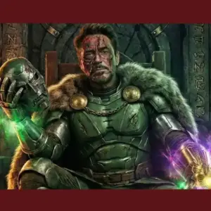 Vingadores Doomsday - Pôster oficial de 'Doutor Destino' é exibido em estande na CCXP México