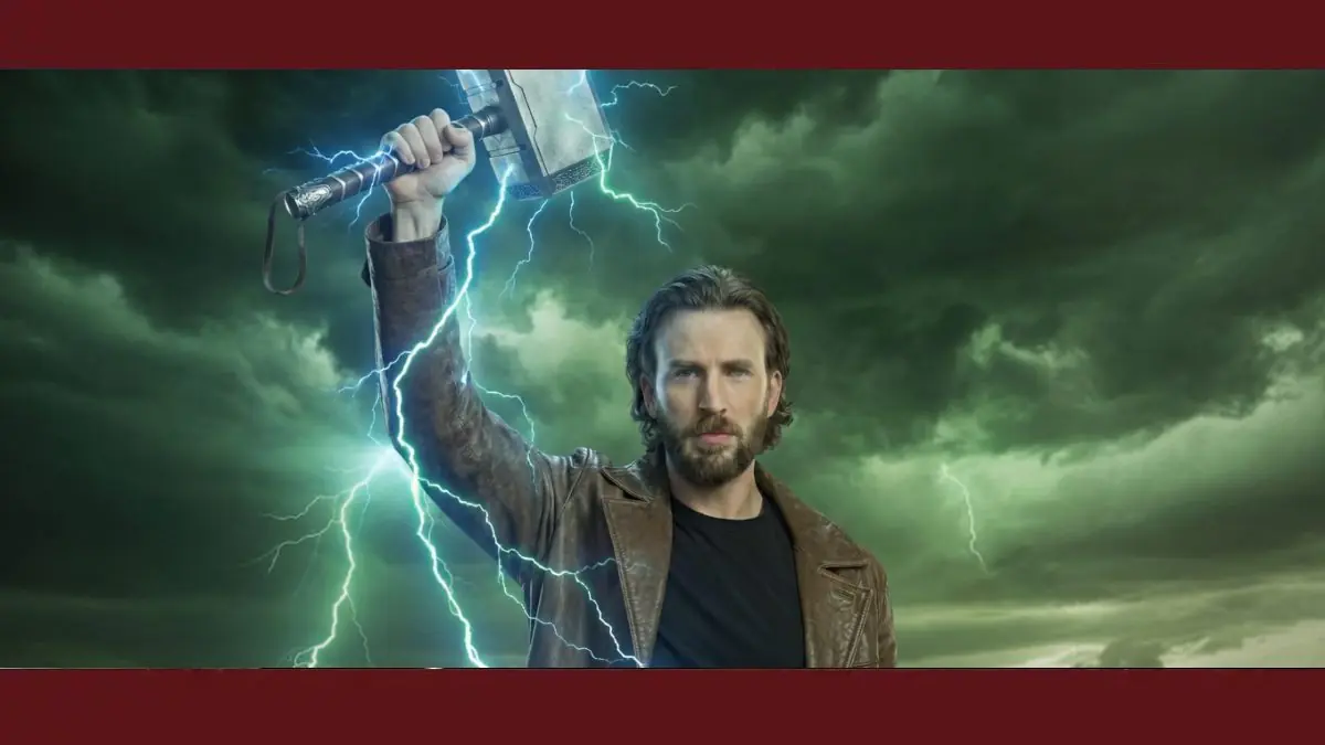 Steve Rogers de Chris Evans em Vingadores: Doomsday