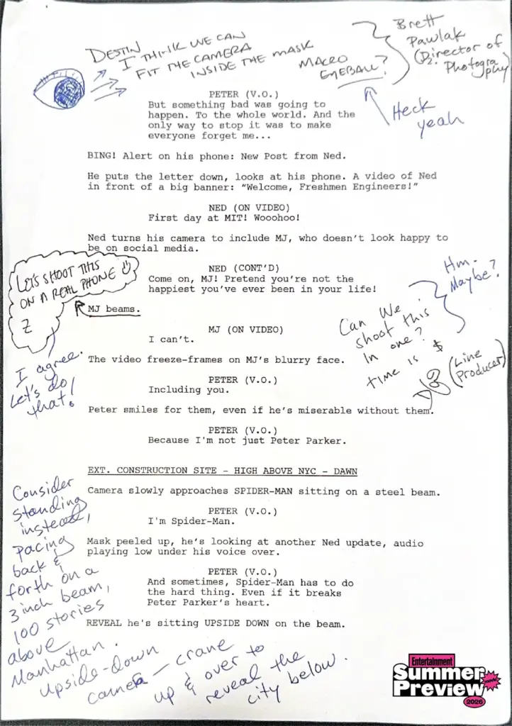 O diretor Destin Daniel Cretton acabou de revelar detalhes imperdíveis sobre a primeira cena de Homem-Aranha: Um Novo Dia.