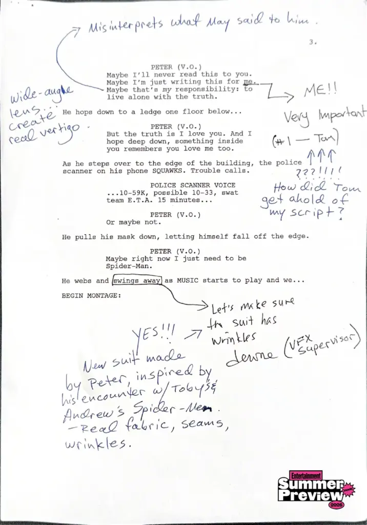 O diretor Destin Daniel Cretton acabou de revelar detalhes imperdíveis sobre a primeira cena de Homem-Aranha: Um Novo Dia.