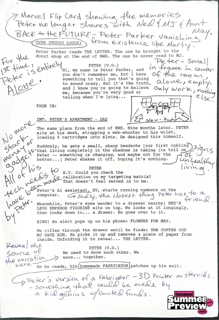 O diretor Destin Daniel Cretton acabou de revelar detalhes imperdíveis sobre a primeira cena de Homem-Aranha: Um Novo Dia.