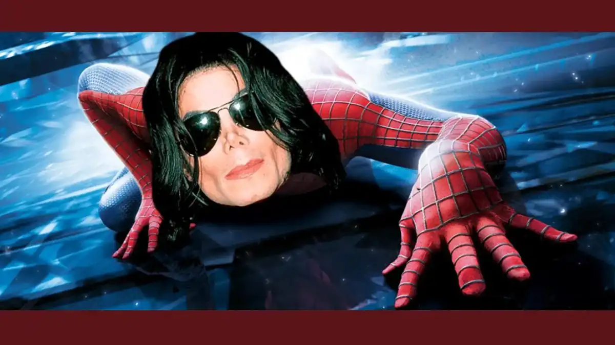 Michael Jackson como Homem-Aranha