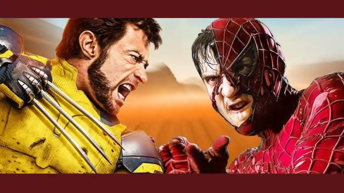 Wolverine de Hugh Jackman e Homem-Aranha de Tobey Maguire em Vingadores: Doomsday