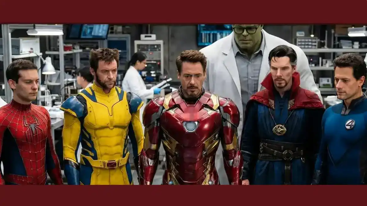 Vingadores Doomsday - Em meio as refilmagens de 'Doutor Destino', Robert Downey Jr surge com visual de Homem de Ferro
