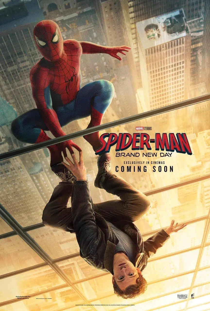novo pôster vazado de homem-aranha 4