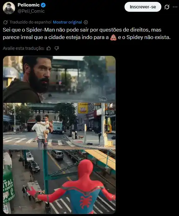 Homem-Aranha não está em O Justiceiro: Uma Última Morte