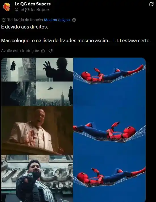 Homem-Aranha não está em Demolidor: Renascido