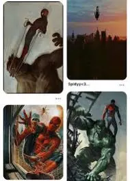 homem-aranha 4 ilustrações de inspiração